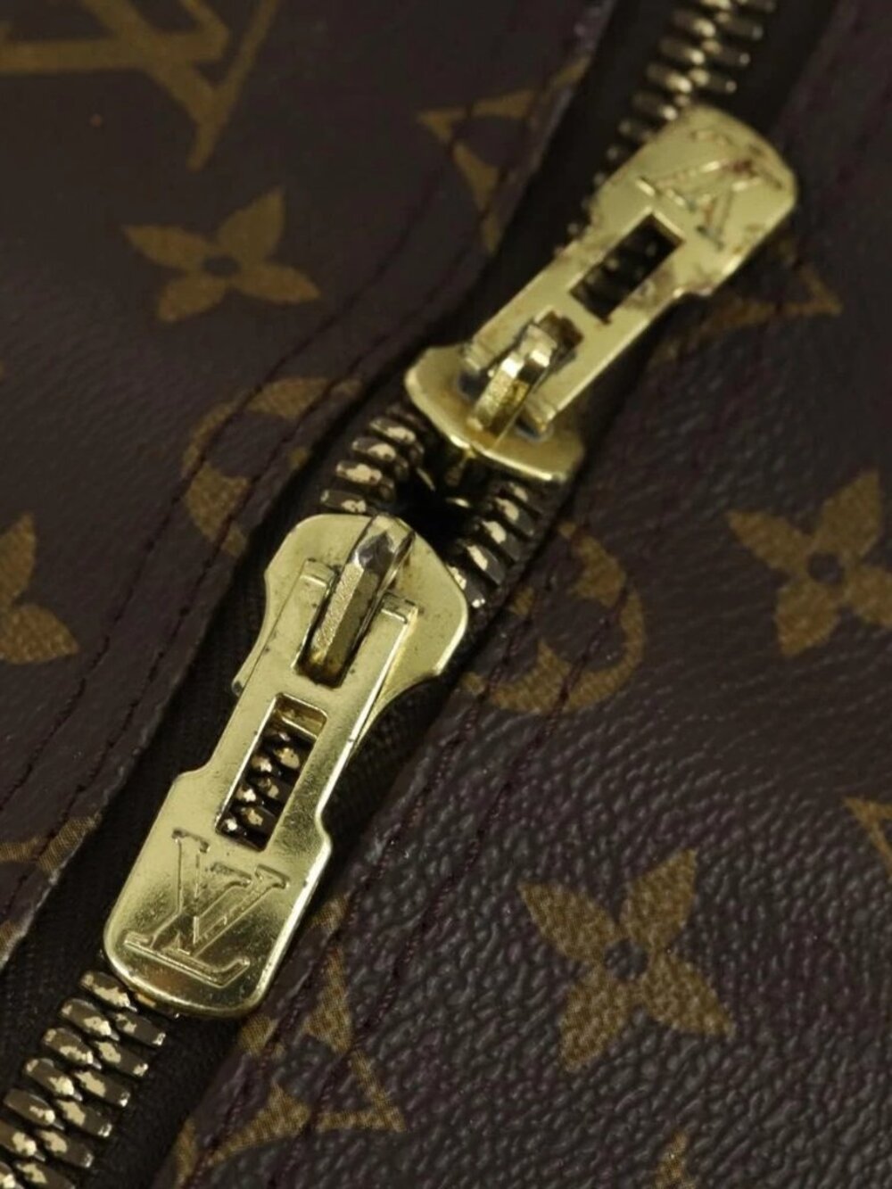 LOUIS VUITTON Monogram Keepall 50 Boston Bag M41426 LV Auth 156594 - Picture 10 of 16